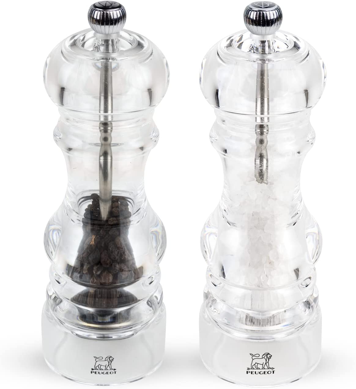 Salt & Pepper Mill - Acrylic Paris Duos - 18cm