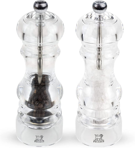 Salt & Pepper Mill - Acrylic Paris Duos - 18cm