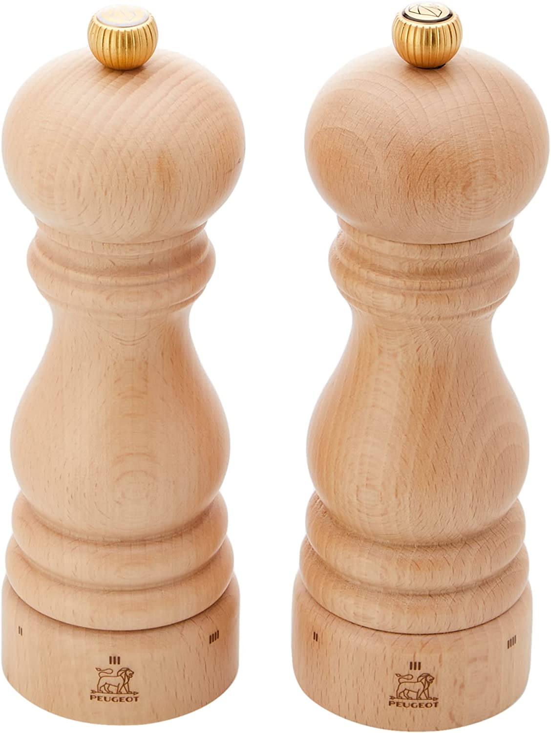 Salt & Pepper Mill - Natural Paris Duos - 18cm