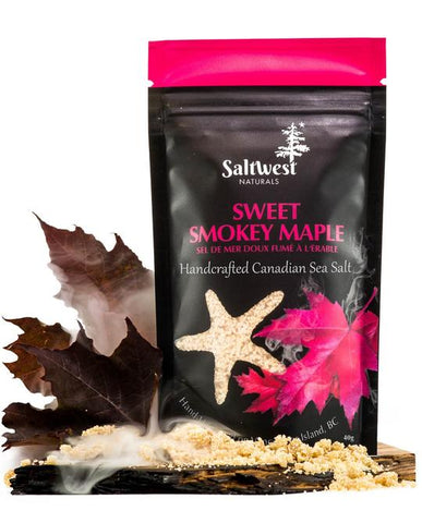 Saltwest Naturals - Sea salt - Sweet Smokey Maple 40gr