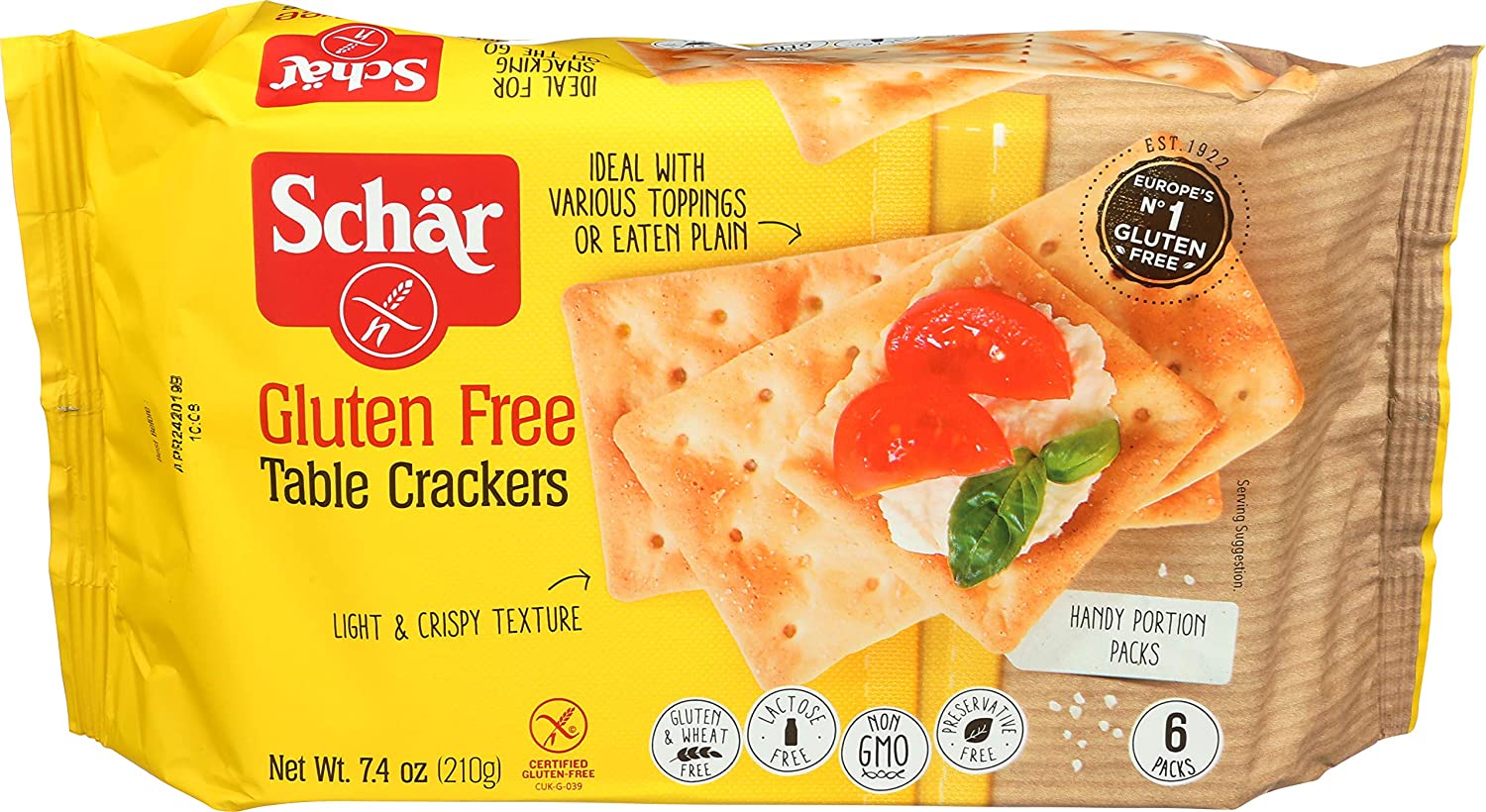 Schar - Crackers - Gluten Free