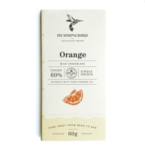 Orange Dark Milk Chocolate Bar – 60g