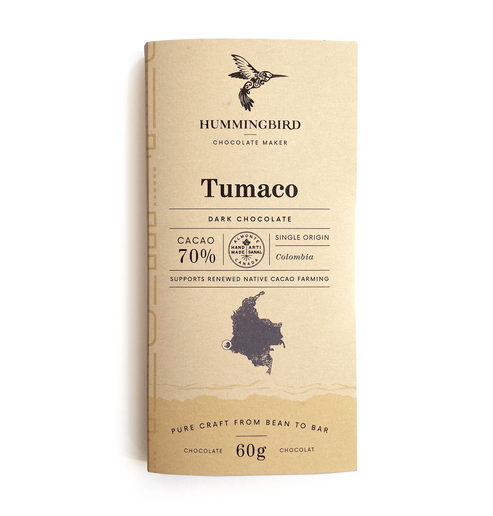 Tumaco 70% Dark Chocolate - 60g
