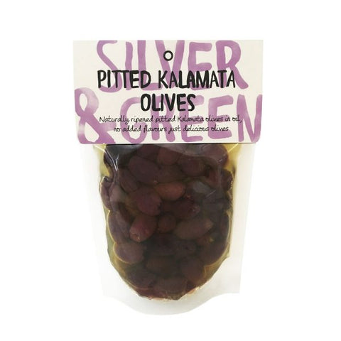 Silver & Green - Olives - Kalamata Pitted - 220g