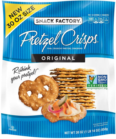 Snack Factory - Pretzel Crisps - Original - 200gr