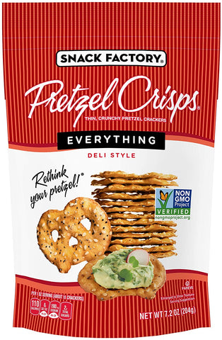 Snack Factory - Pretzel Crisps - Everything - 200gr