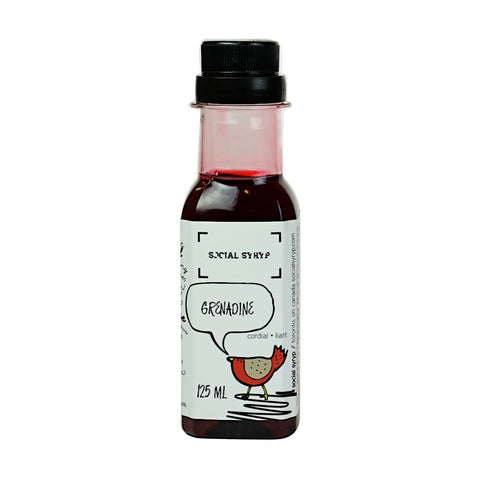 Social Syrup - Grenadine Cordial - 125ml