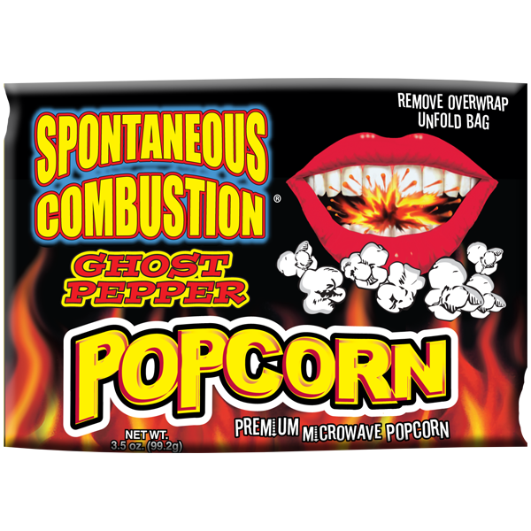 Southwest - AssKickin - Popcorn - Spontaneous Combustion Ghost Pepper - 3.5oz