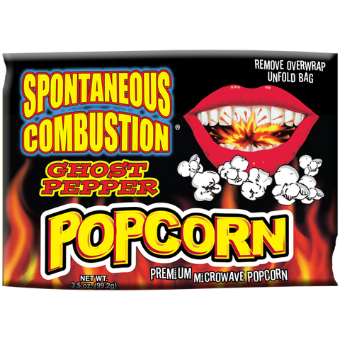 Southwest - AssKickin - Popcorn - Spontaneous Combustion Ghost Pepper - 3.5oz