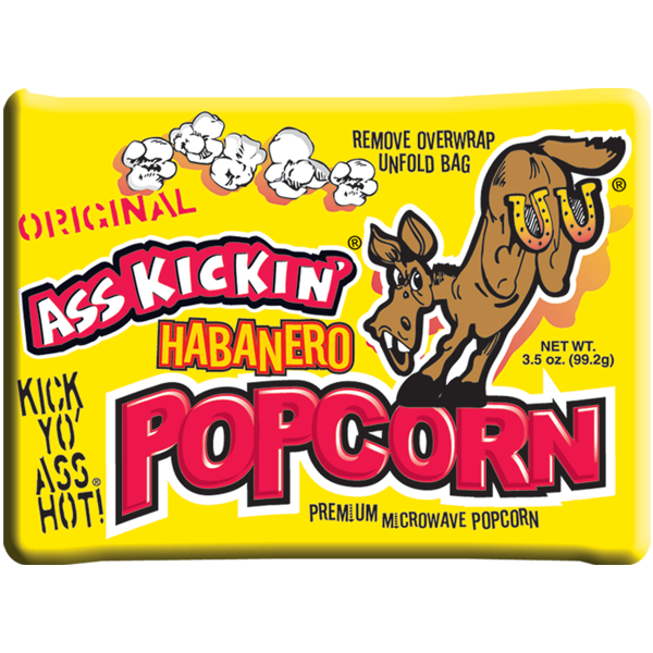 Southwest - AssKickin – Popcorn - Original Habanero - 3.5oz