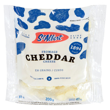 St- Albert - Cheddar Cheese Curds - 200g