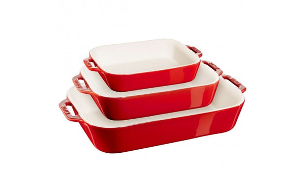 Ceramic Ovenware Set - 3 Pieces