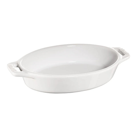 Staub - Oval Dish - White - 6.5x4.5