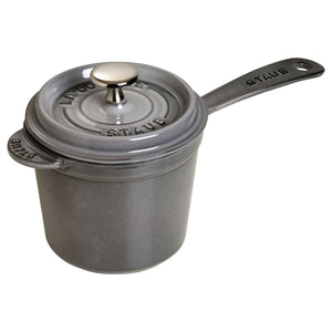 Staub - Round Saucepan – Graphite Grey – 2.75L