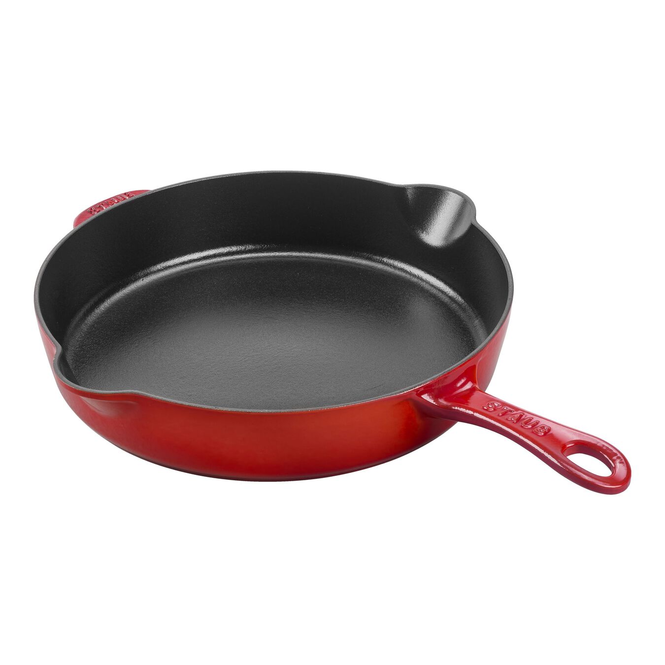 Staub - Traditional Deep - Frying Pan - Red - 11"