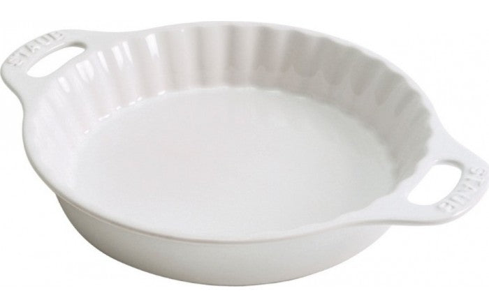 Staub - Pie Dish - Ceramic - White - 24cm/9"
