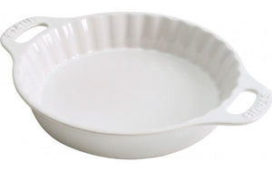 Staub - Pie Dish - Ceramic - White - 24cm/9"