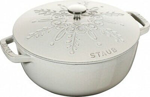French Oven - Snowflake - White Truffle - 3 3/4QT