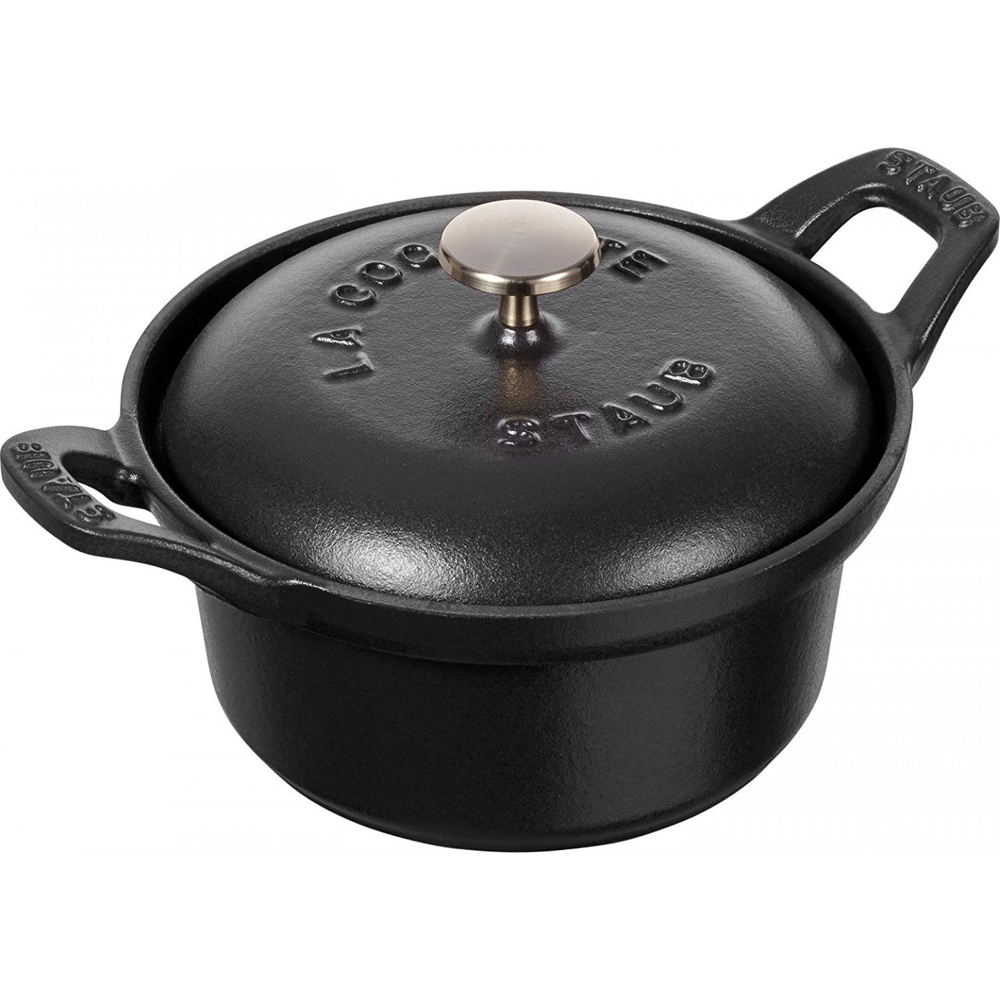 Staub – Cocotte  - Vintage  – Black - 0.5qt