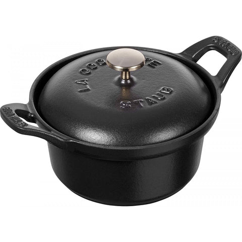 Staub – Cocotte  - Vintage  – Black - 0.5qt