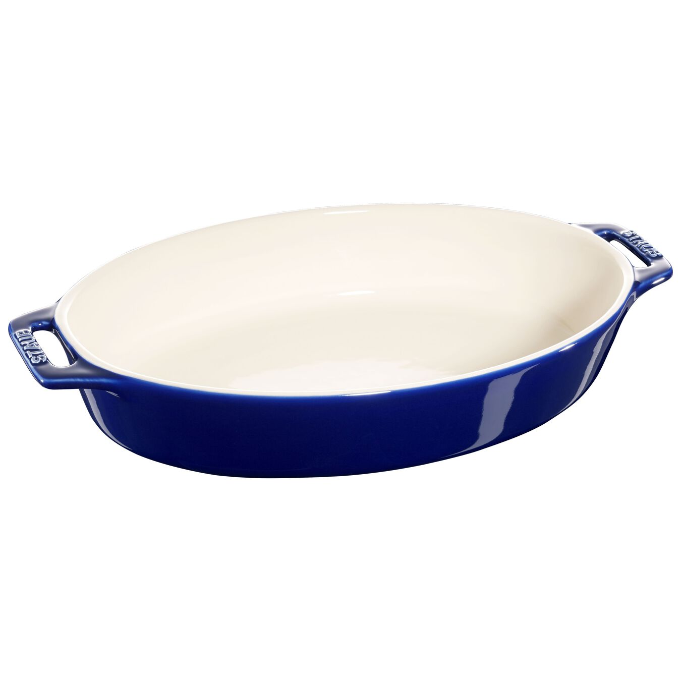 Staub – Oval Oven Dish  – Ceramic - Blue