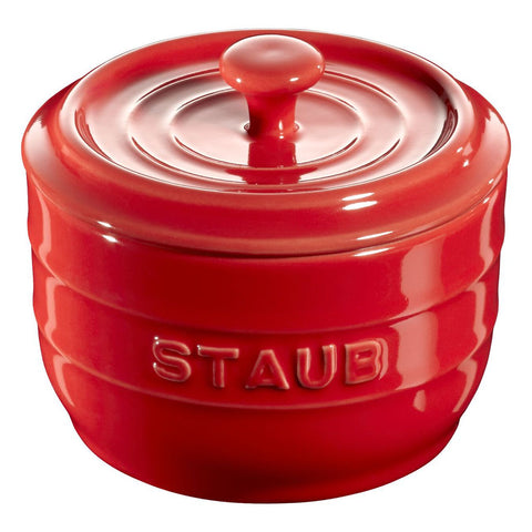 Staub – Salt Crock – Ceramic – Cherry