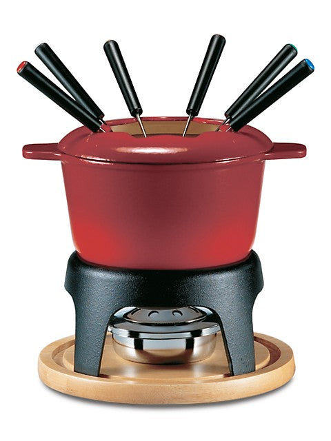 SwissMar - Fondue Set - Stainless Steel - Sierra – 11 Pieces
