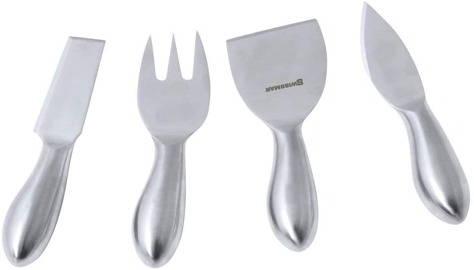 Swissmar - Cheese Knifes - Stainless - Set 4