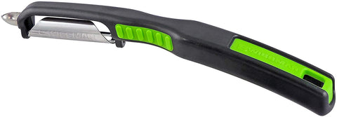 Swissmar - Peeler - Curved - Black & Green