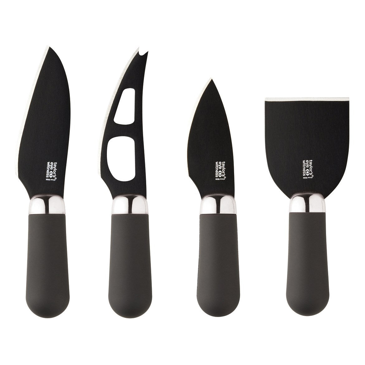 Taylor's - Brooklyn - Chrome Cheese Knife Set - 4 Pc