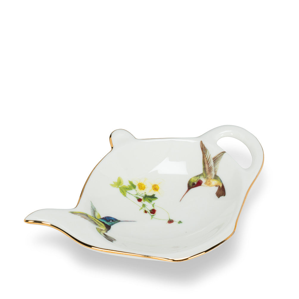 Tea Bag Plate - Hummingbird