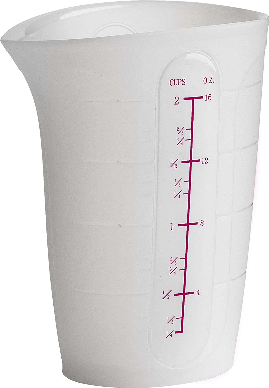 Trudeau - Measuring Cup - Flexible Clear - 2 Cup