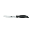 Twin Grip Black Serrated Utility Knife - 4.5"