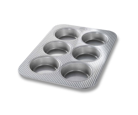 USA Pan - Mini Round Cake Panel Pan - 6 Wells