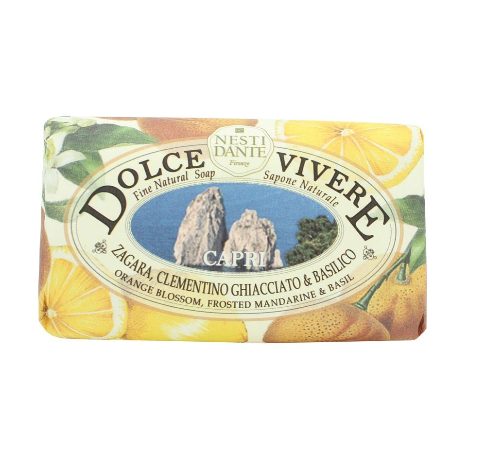 Upper Canada - Nesti Dante Soap – Capri - Orange Blossom, Mandarine, Basil - 250g
