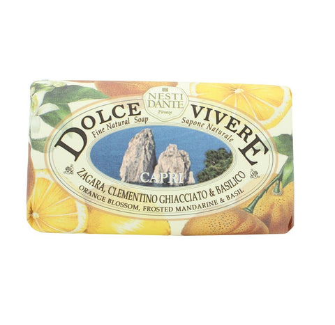 Upper Canada - Nesti Dante Soap – Capri - Orange Blossom, Mandarine, Basil - 250g