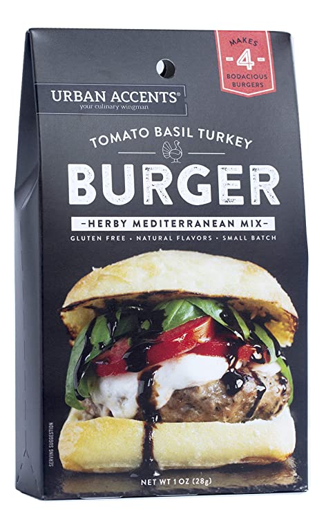 Urban Accents  - Burger Mix - Tomato Basil Turkey