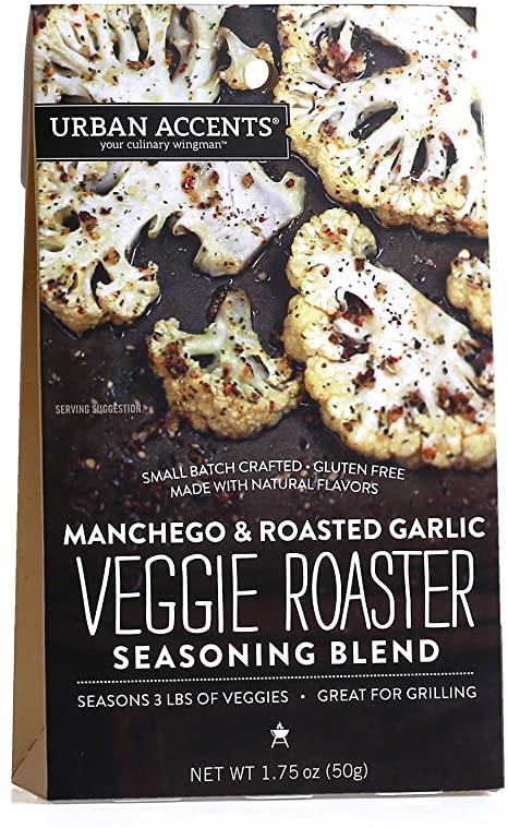 Urban Accents - Seasoning - Veggie Roaster - Manchego & Roasted Garlic - 50gr
