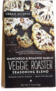 Urban Accents - Seasoning - Veggie Roaster - Manchego & Roasted Garlic - 50gr