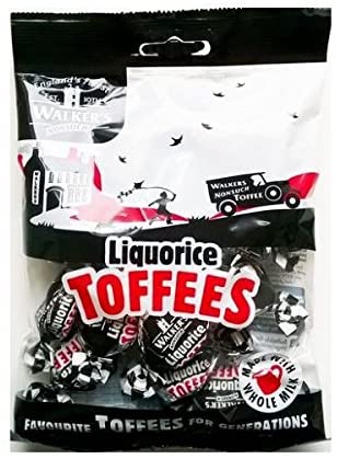 Walkers - Liquorice Toffees - 150g