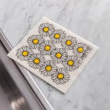Wet-It - Swedish Wet It Cloth - Daisies