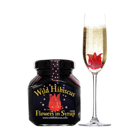 Wild Hibiscus - Hibiscus Flower in Syrup - 200ml