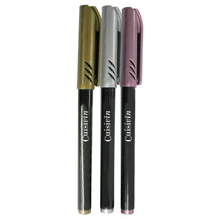 Wine Glass Metallic Markers - 3-pk