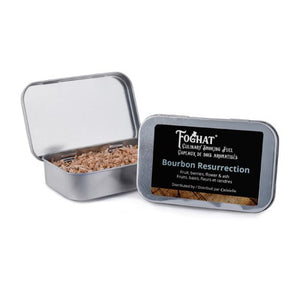 Wood Chips Smoking Fuel - Bourbon Resurrection - 4oz Tin