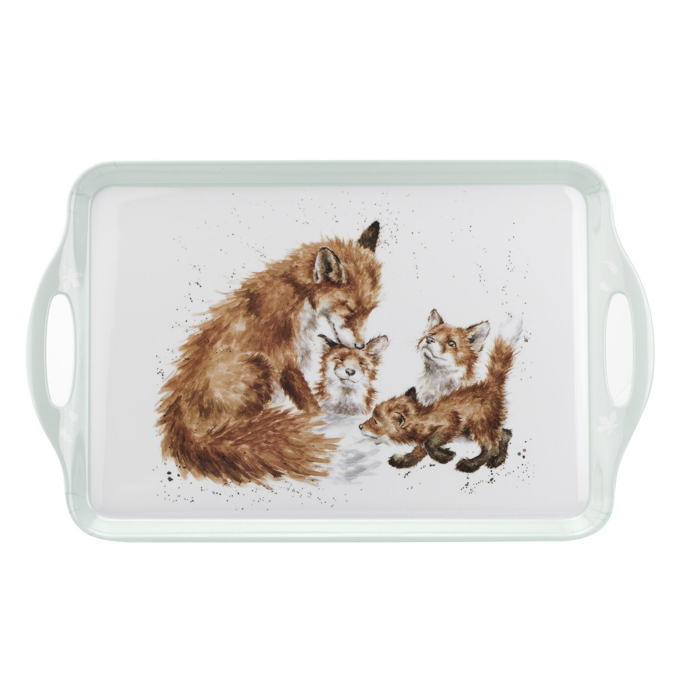Worcester - Large Tray - Bedtime Foxes - 18.9x11.6