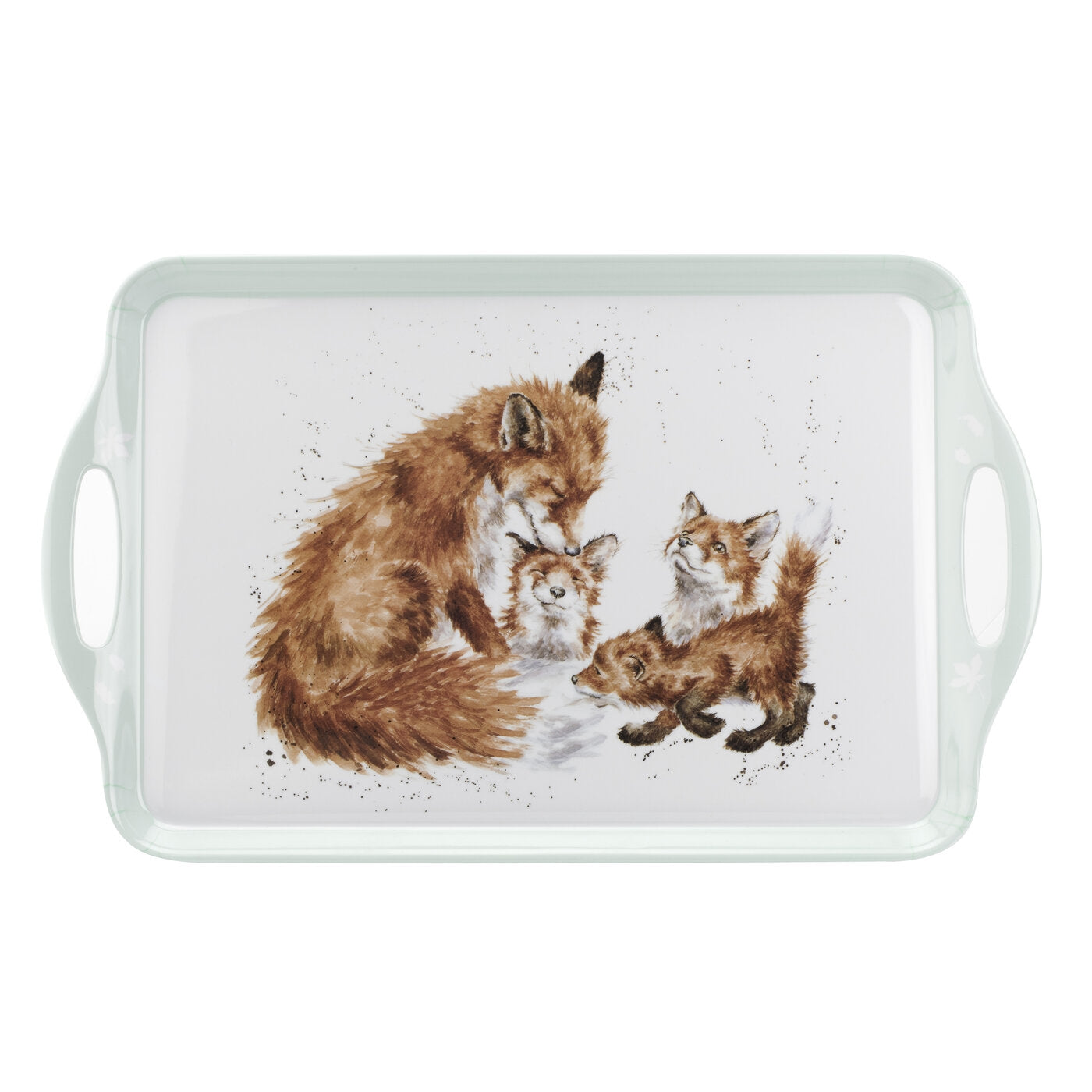 Worcester - Large Tray - Bedtime Foxes - 18.9x11.6