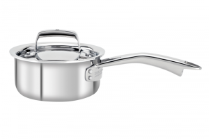 TruClad Stainless Steel Saucepan With Lid - 1 Qt