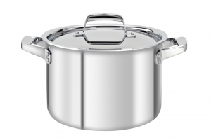TruClad Stainless Steel Stockpot With Lid - 8 Qt