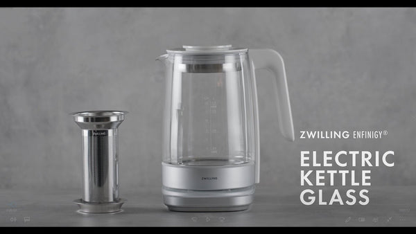 Zwilling - Enfinigy - Glass Kettle - Silver