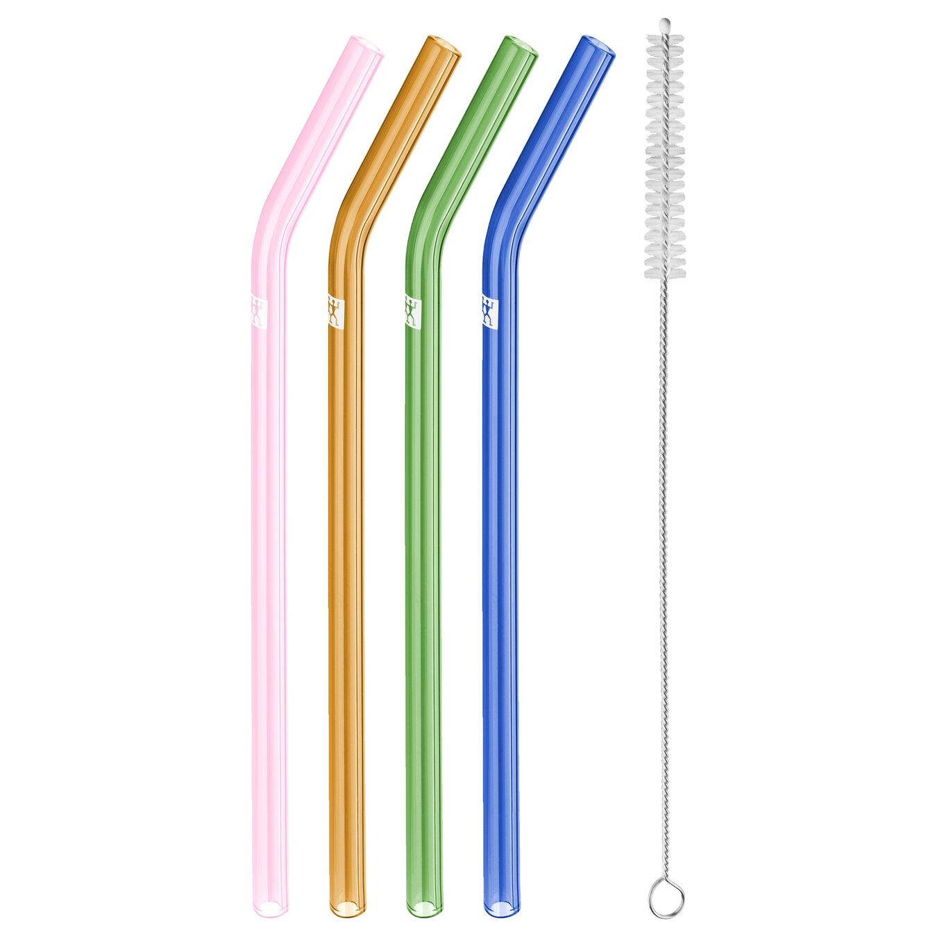 Sorento Bent Glass Straw - Multi-Color